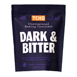 TCHO Dark and Bitter Unsweetened Baking Chocolate 8 oz