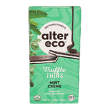 Alter Eco Mint Creme Dark Chocolate Truffle Thins 2.96 oz