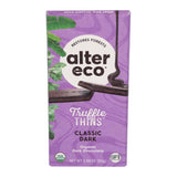 Alter Eco Salt Classic Dark Chocolate Truffle Thins 2.96 oz