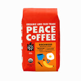 Peace Coffee Ground Birchwood Breakfast Blend 12 oz
