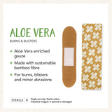 Patch Aloe Vera Bamboo Adhesive Bandages 25 count