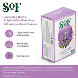 South of France Lavender Fields Triple Milled Bar Soap 1.7 oz.